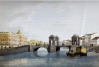 "Симеоновский мост через Фонтанку". Литография А. Е. Мартынова. Ок. 1820.