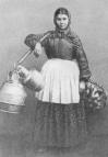 Молочница. Фото В. А. Каррика. 1860-е гг.