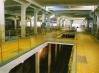 Внутренний вид фильтровального зала фильтроотстойных сооружений № 1 (ФОС-1) Южной водопроводной станции